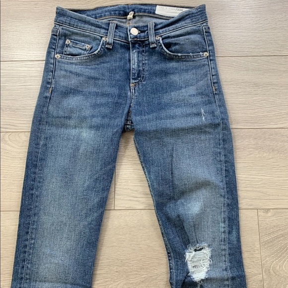 Rag & Bone 9 Inch Skinny Ward Jeans - Picture 4 of 13